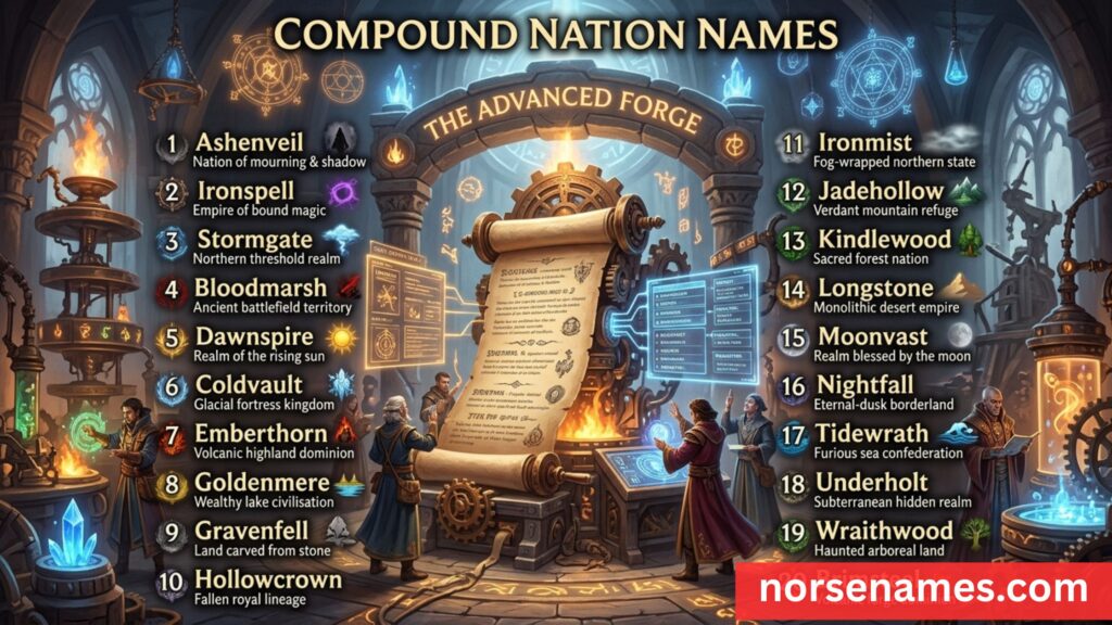 Compound Nation Names