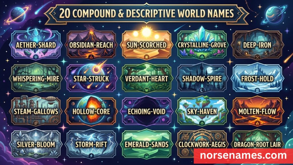 Compound and Descriptive World Names