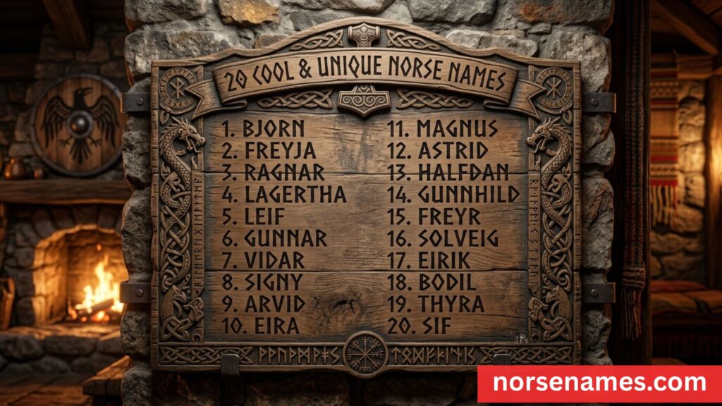 Cool and Unique Norse Names