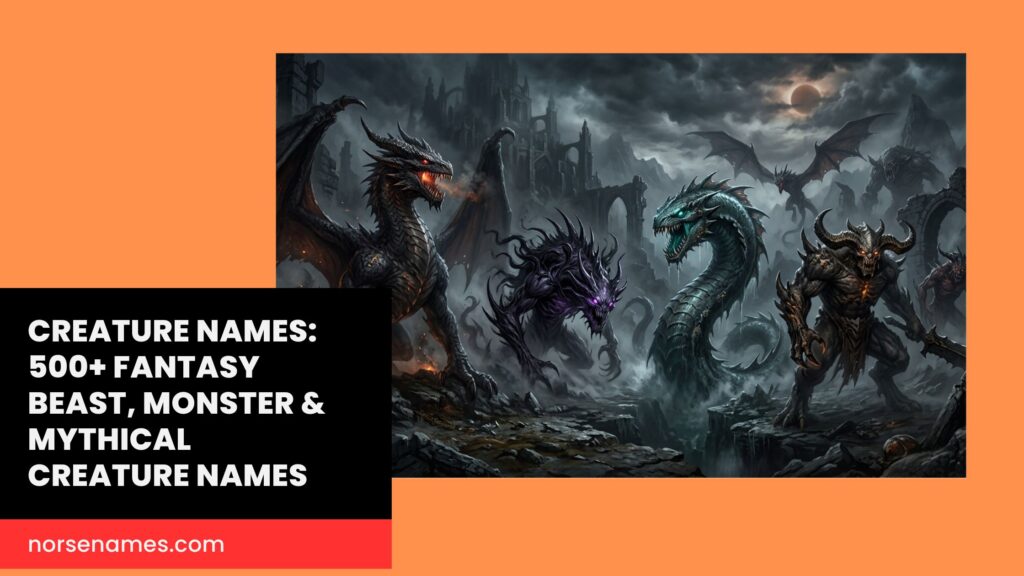 Creature Names