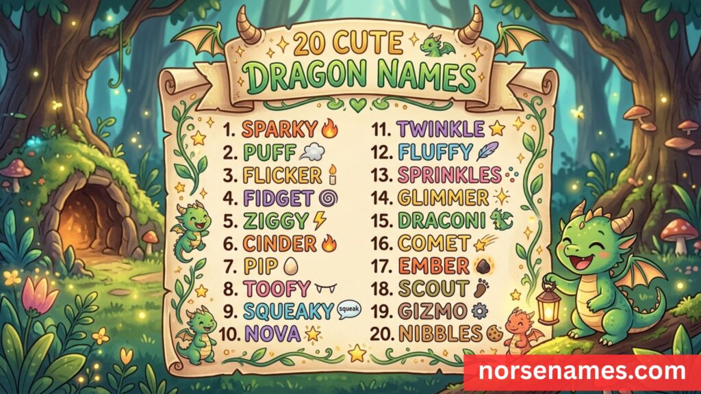 Cute Dragon Names