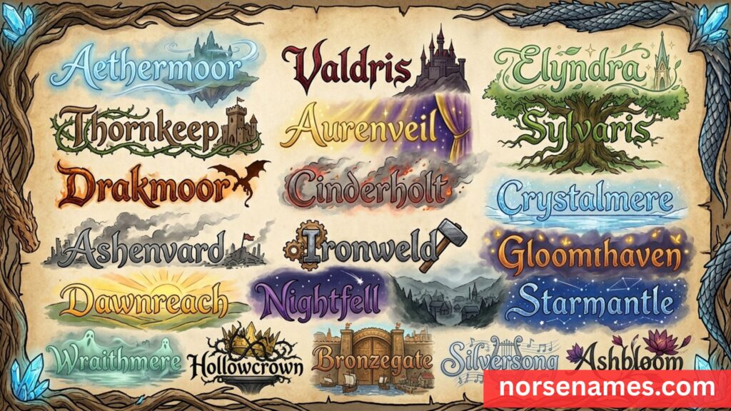 Fantasy Kingdom Names