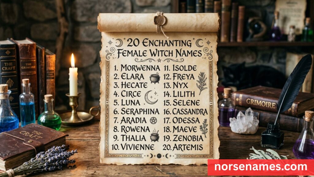 Female Witch Names