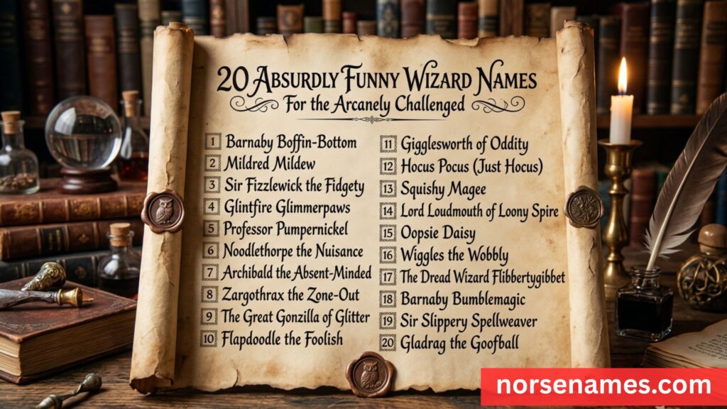 Funny Wizard Names