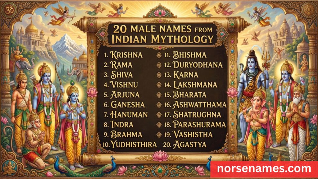 Indian Mythology Names Male