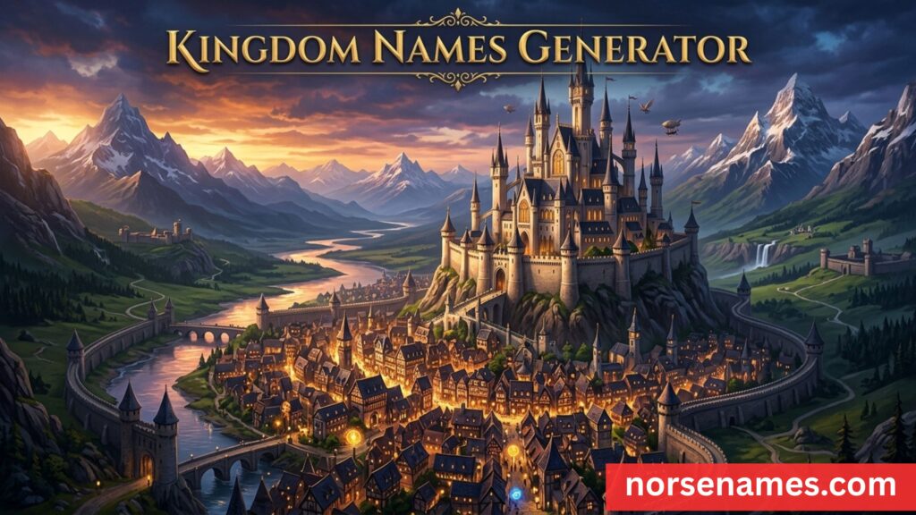Kingdom Names Generator