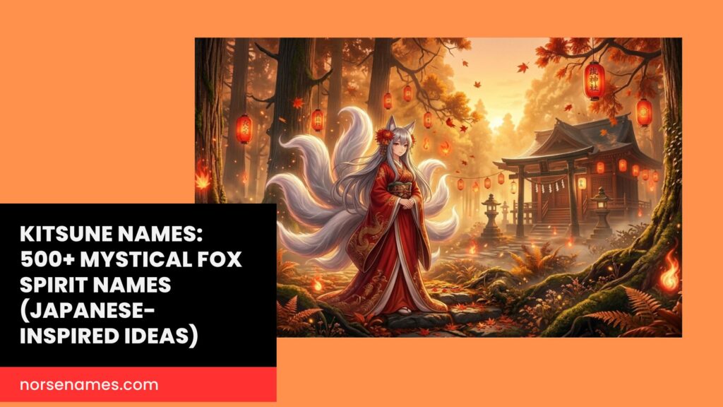 Kitsune Names