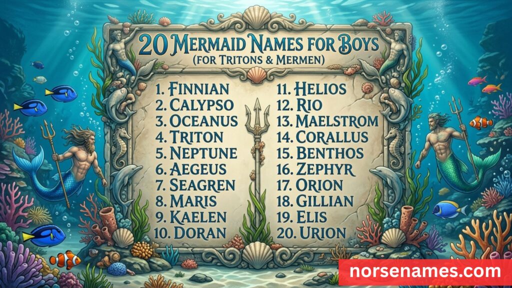 Male Mermaid Names