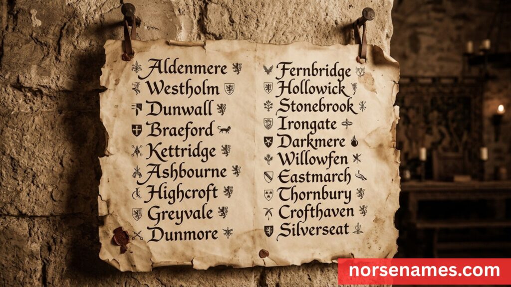 Medieval Kingdom Names
