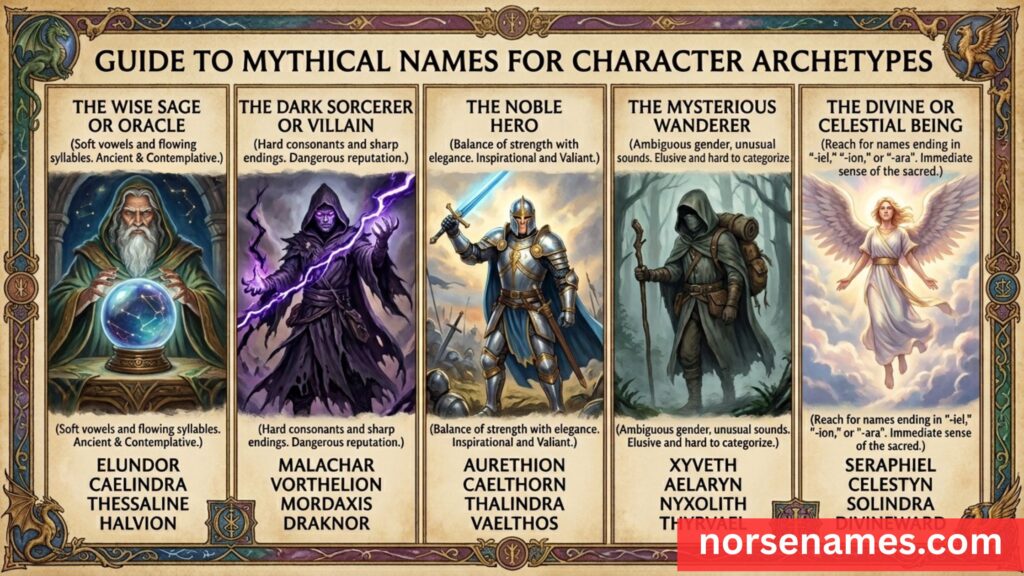 Mythical Names for Different Character Archetypes