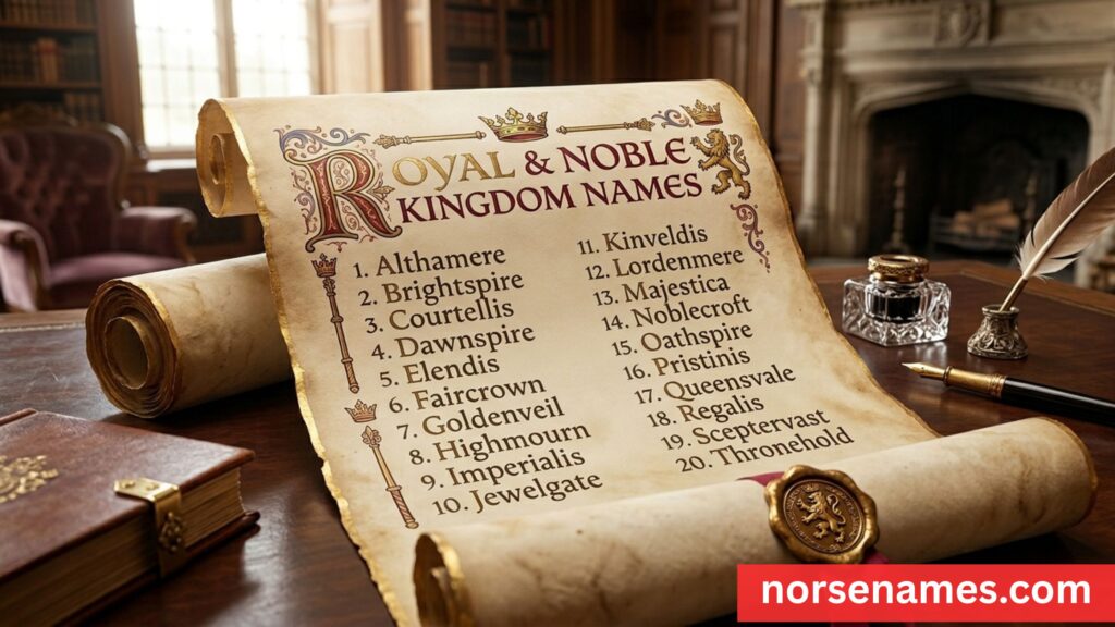 Royal & Noble Kingdom Names