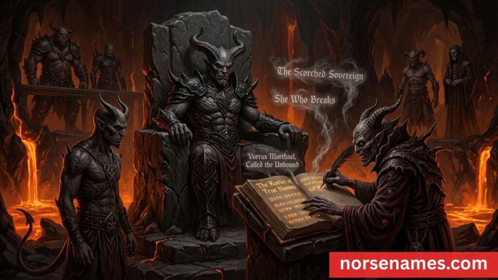 The Lore of Demon Naming: Traditions of the Infernal Courts