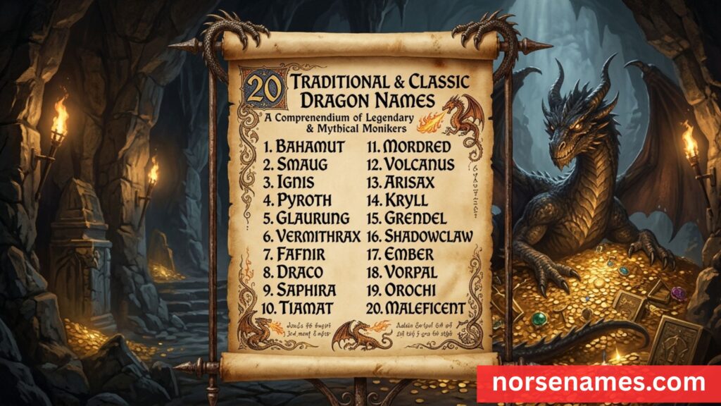 Traditional & Classic Dragon Names