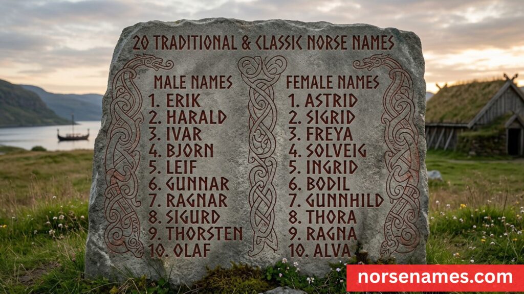 Traditional and Classic Norse Names