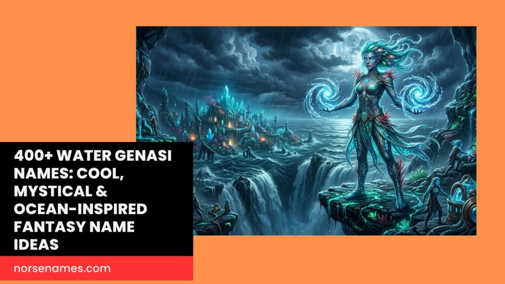 Water genasi names
