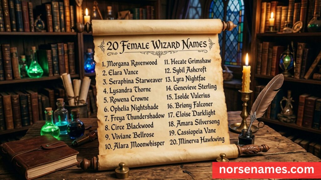 Wizard Names Female
