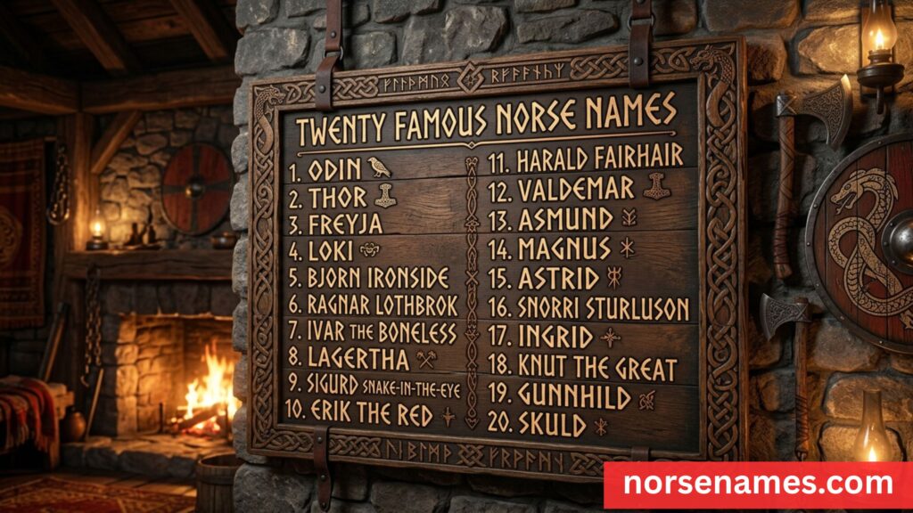 Famous Norse Names