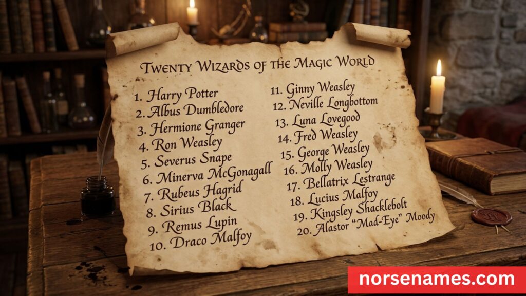 wizard names