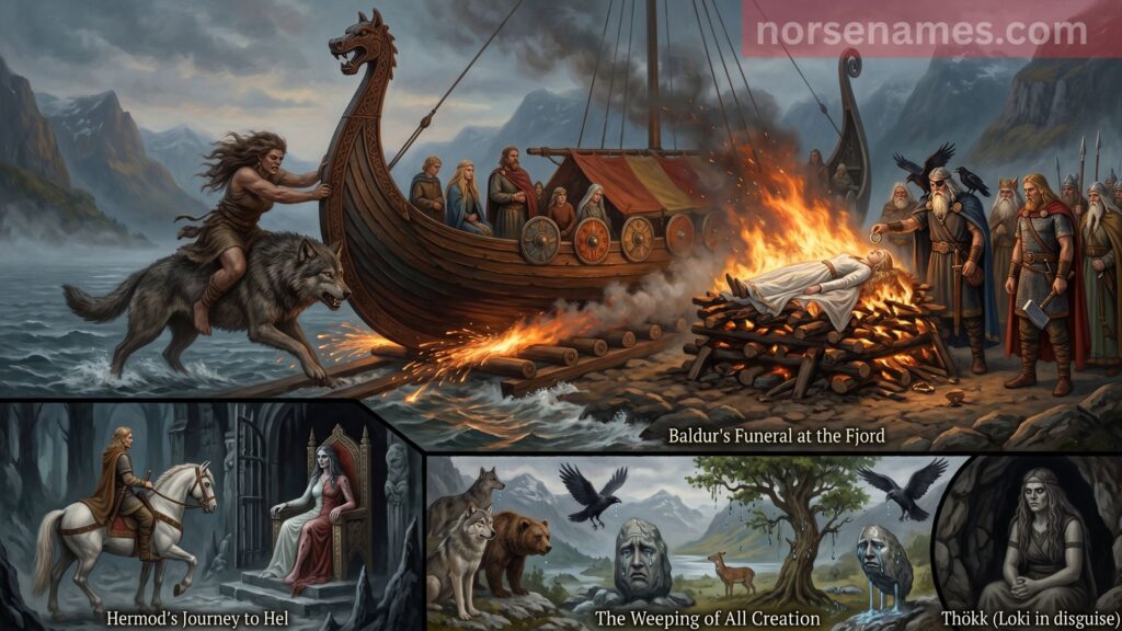Baldur's Funeral and the Journey to Hel