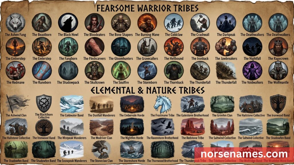 Barbarian Tribe Names