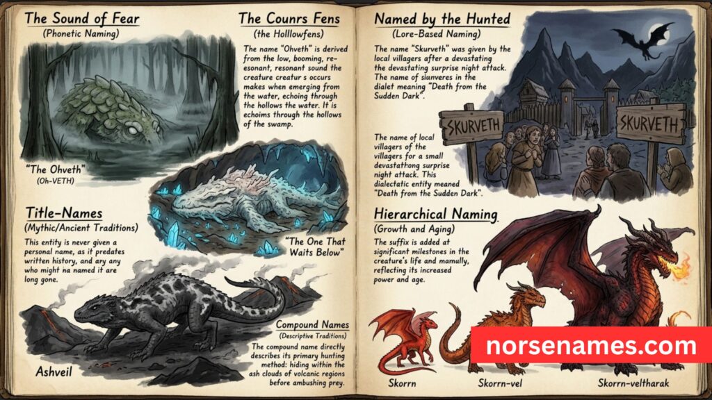 Creature Naming Traditions and Lore