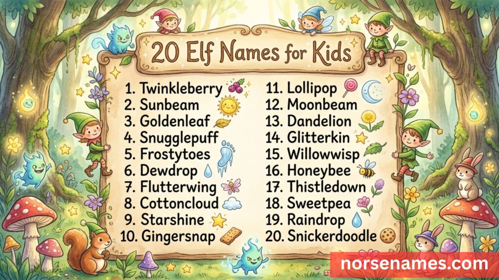 Elf Names for Kids (Elven Names )