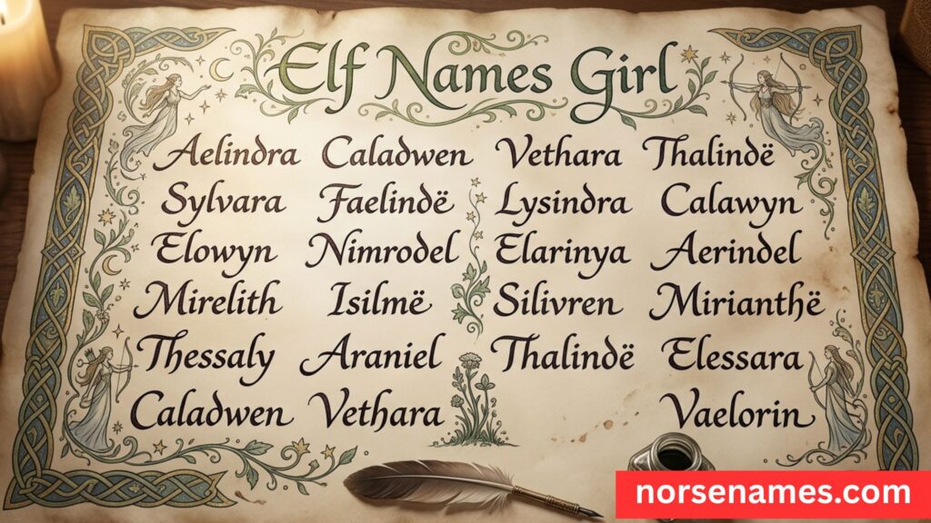Elf Names Girl