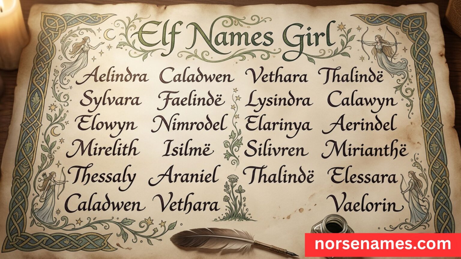 Elf Relic Names Elf Names: 500+ Magical, Unique & Legendary Names for Fantasy Writers ...