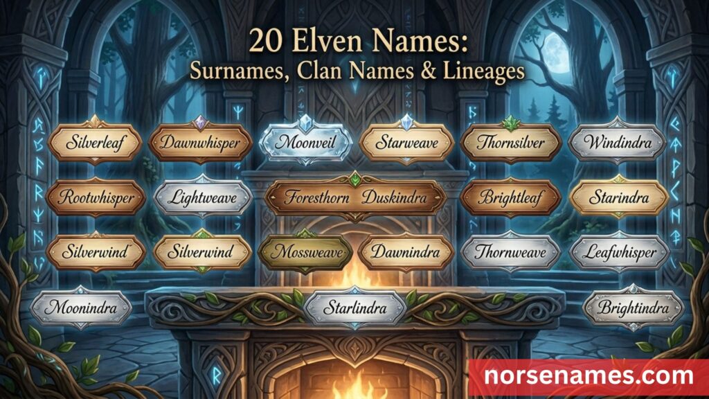 Elven Clan & Surname Generator