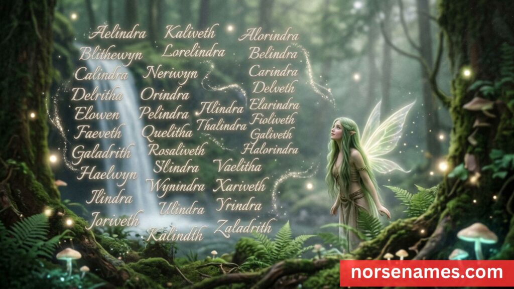 Fairy Names Girl