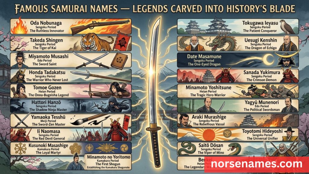 Famous Samurai Names