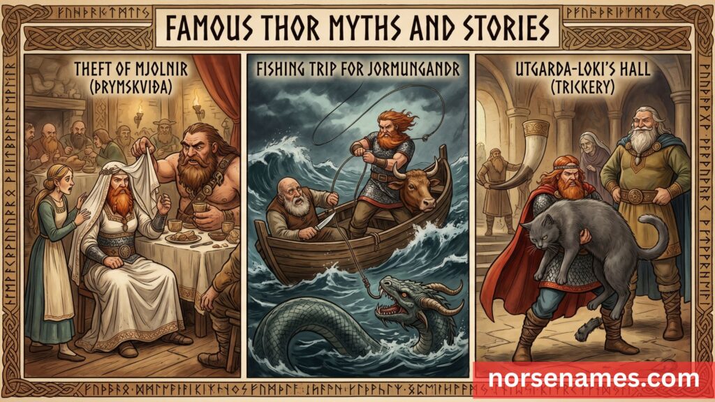 Famous Thor Myths and Stories