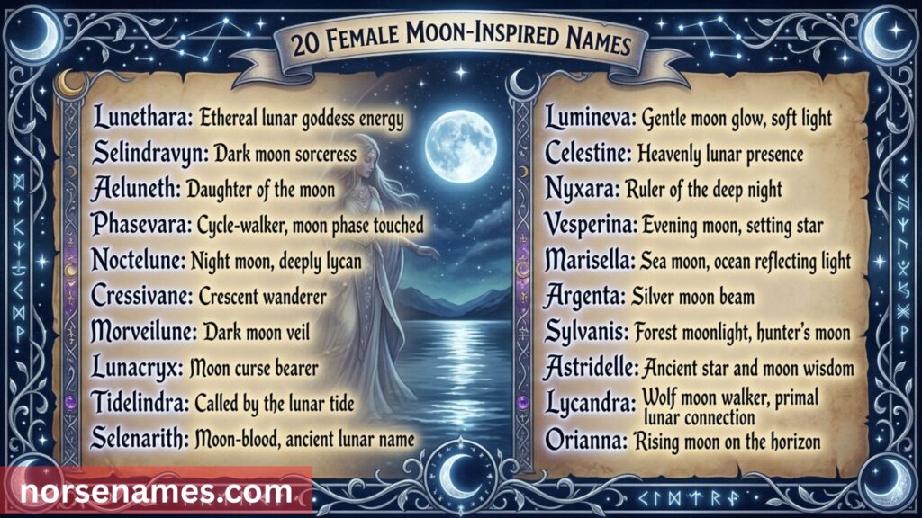 Female Moon-Inspired Names