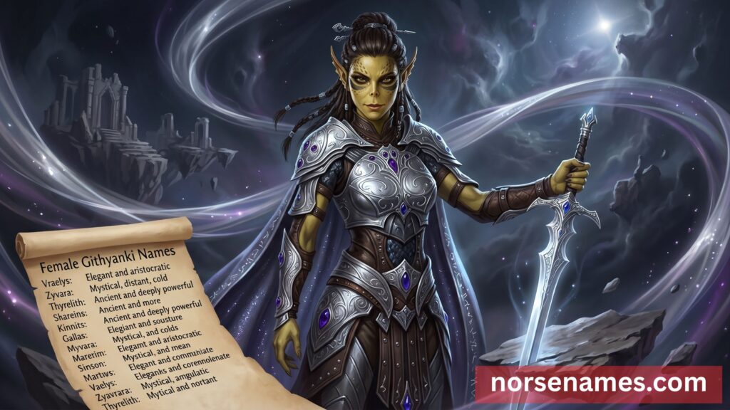 Githyanki Names Female Generator