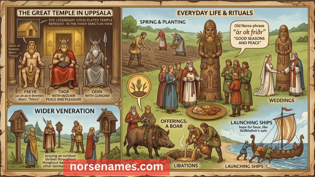 How Vikings Worshipped Freyr