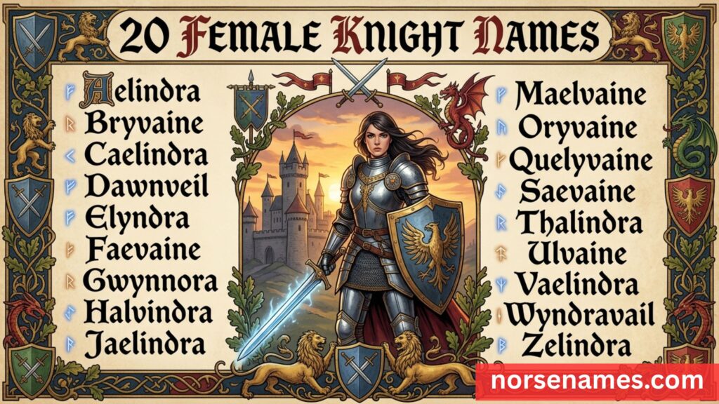 Knight Names Female