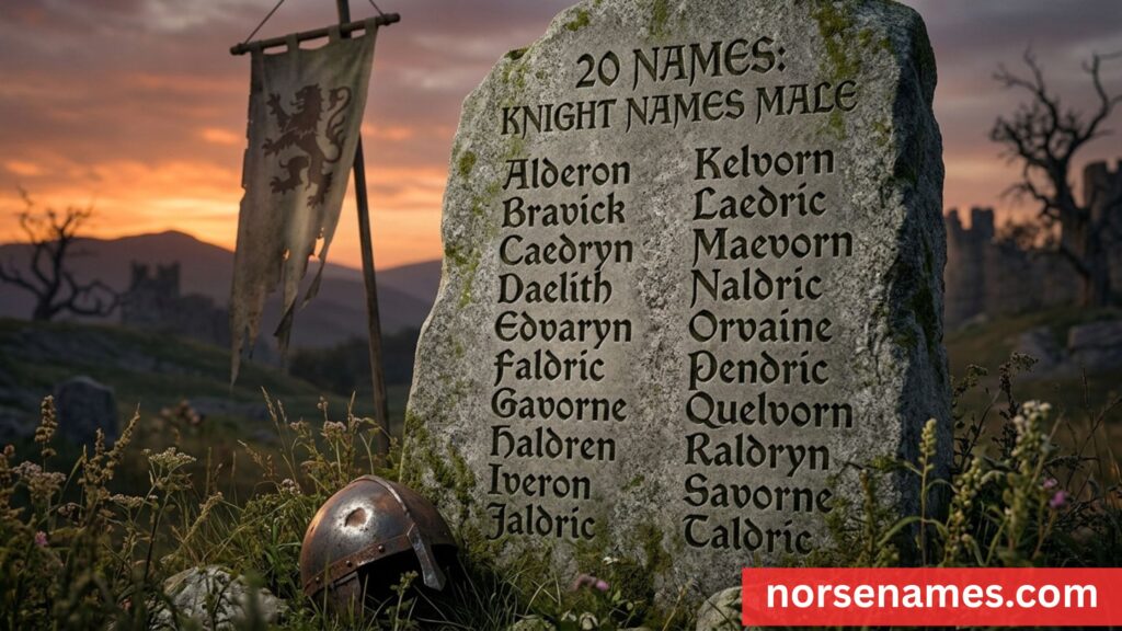 Knight Names Male