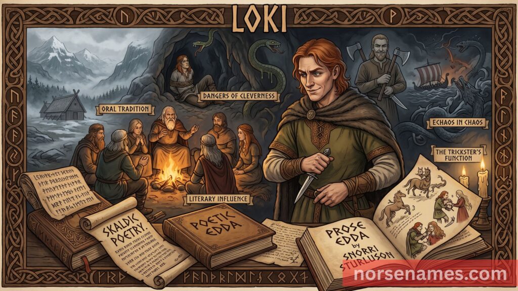 Loki's influence on Norse culture