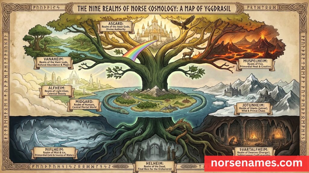 Map of the Nine Realms