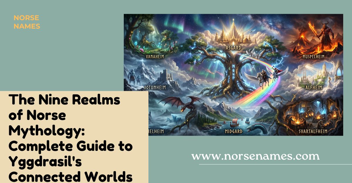 The Nine Realms of Norse Mythology: Complete Guide to Yggdrasil's ...