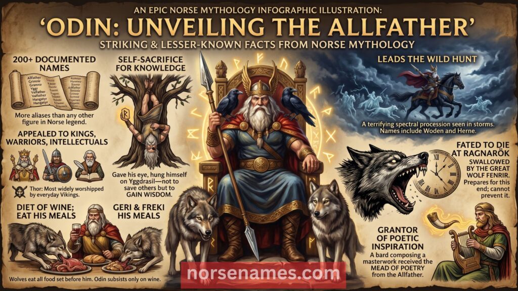 Odin Norse Mythology Facts