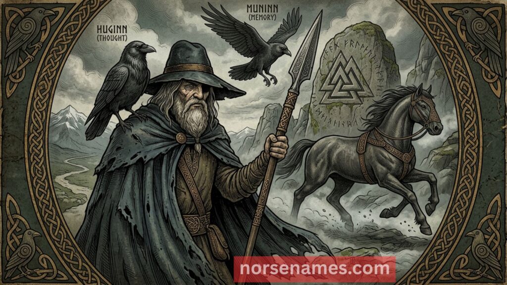Odin Norse Mythology Symbols