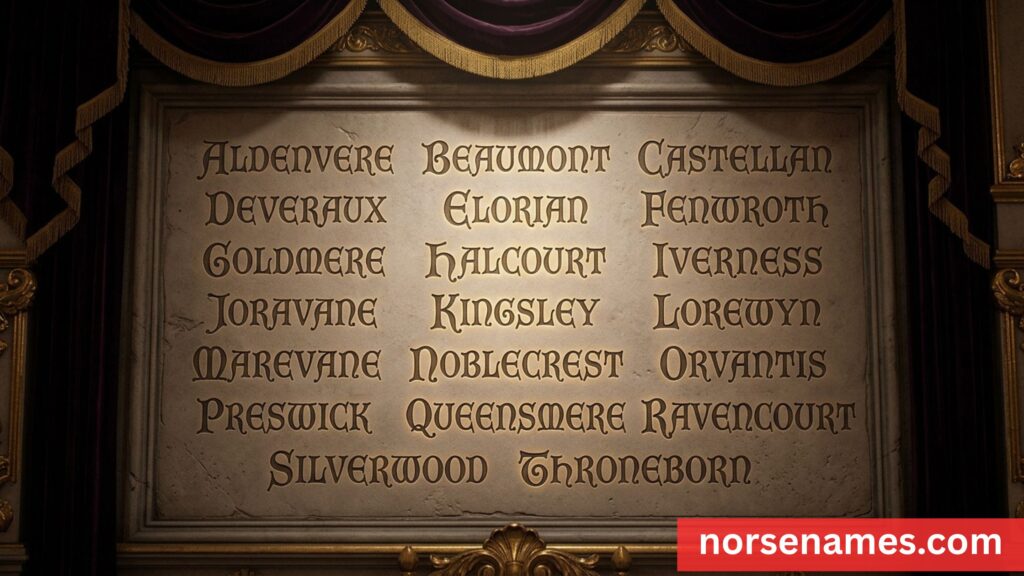 Royal & Noble Knight Names