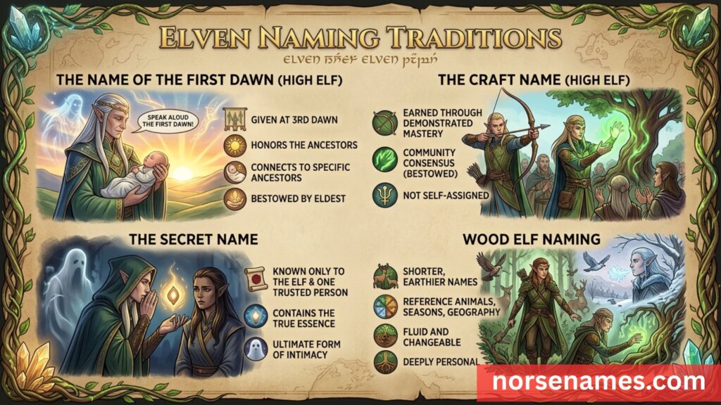 The Lore of Elven Naming Traditions