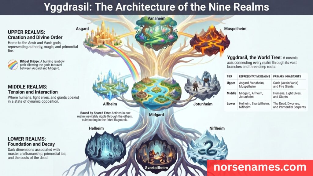 The Nine Realms Explained: Each World of Norse Mythology