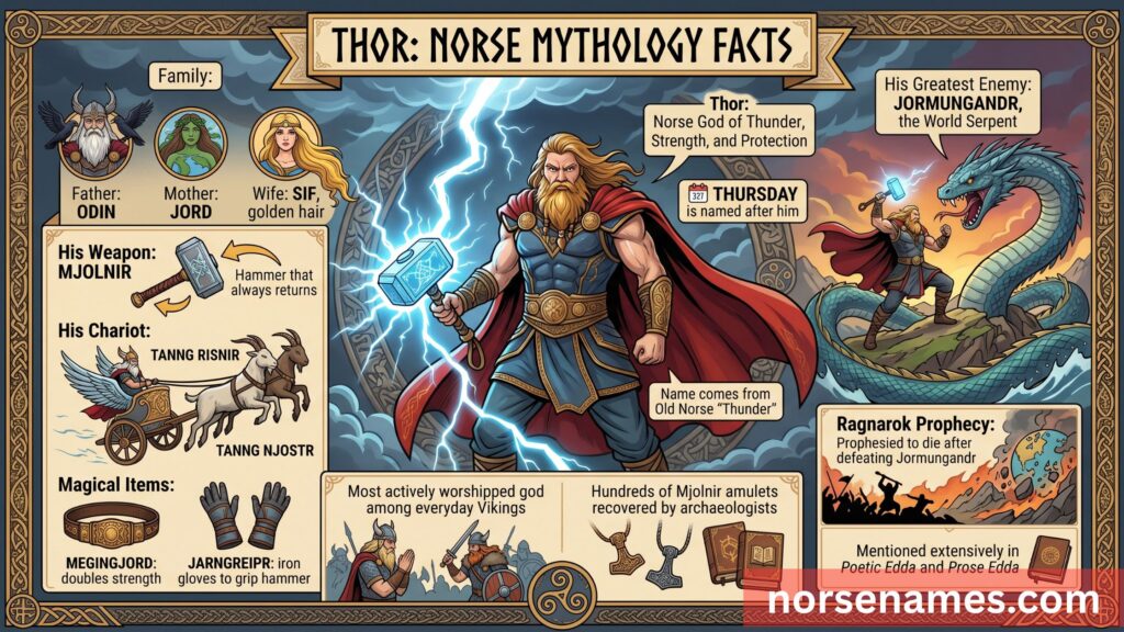 Thor Norse Mythology Facts