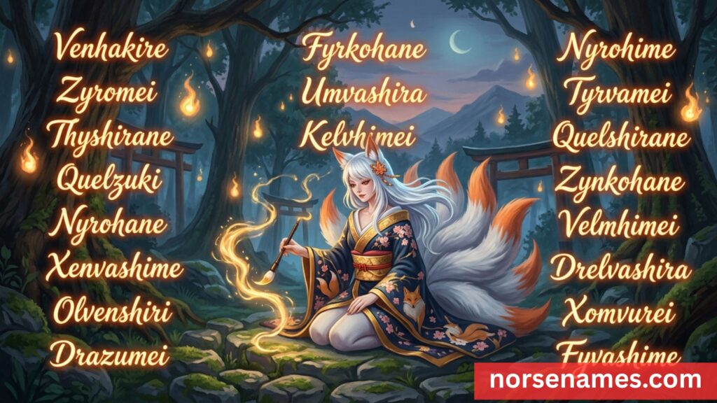 Top Kitsune Names