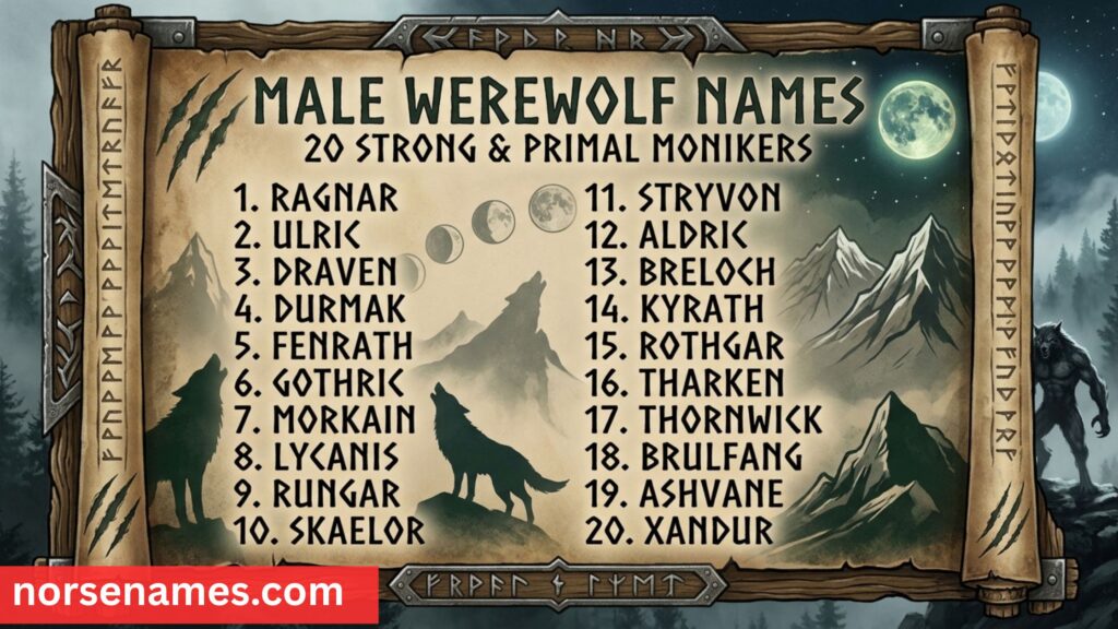Werewolf Names Male