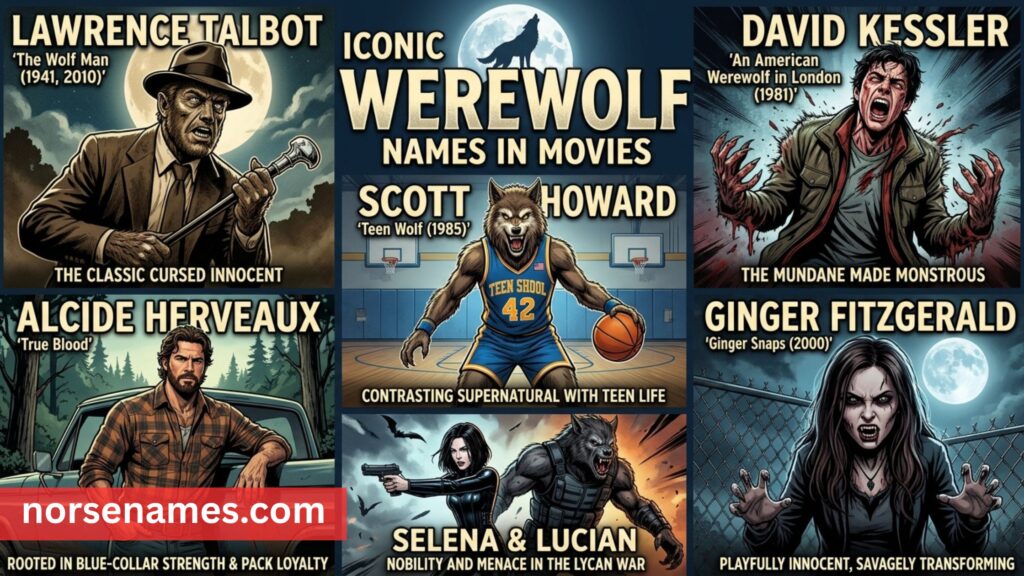 Werewolf Names in Movies