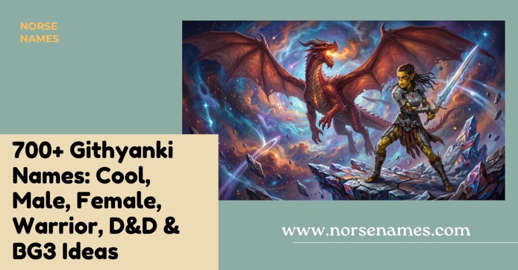 Githyanki Names